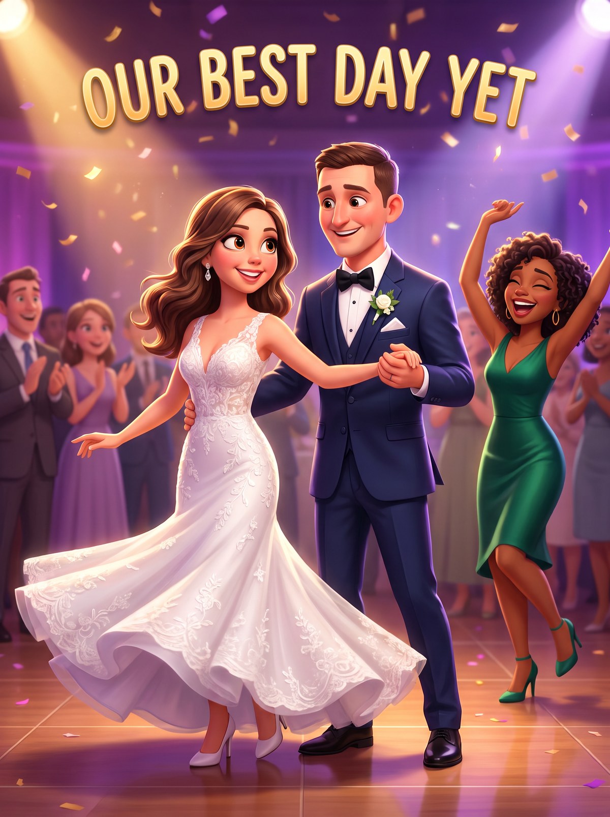 Pixar cartoon style